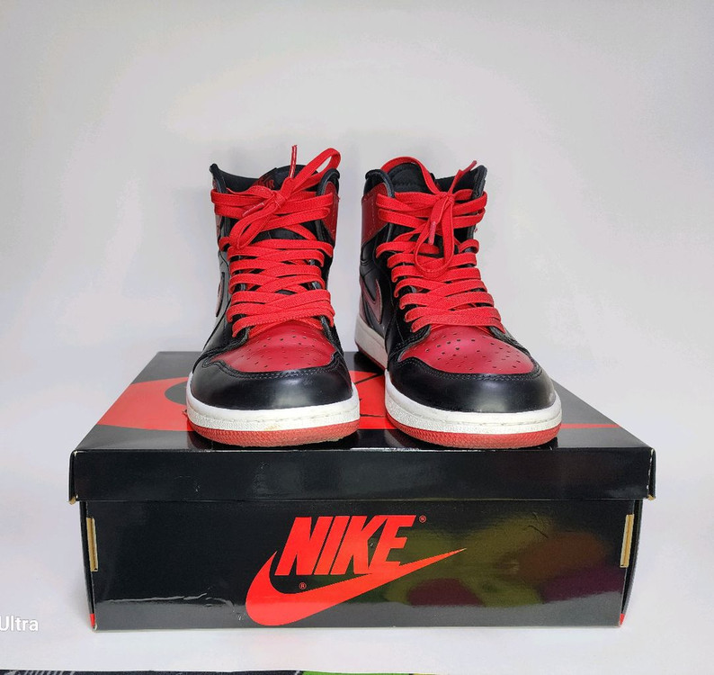 나이키 에어 조던 1 하이 브레드 275mm(커스텀버젼)--3