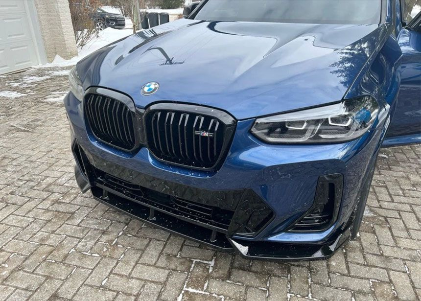 BMW X3 X4 LCI IX3 프론트립 바디킷 G02 이미지