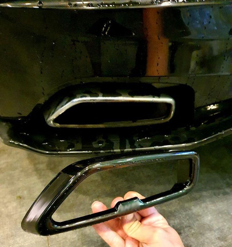 BMW 3시리즈 5시리즈 X3 X4 X6 머플러팁배기팁 이미지