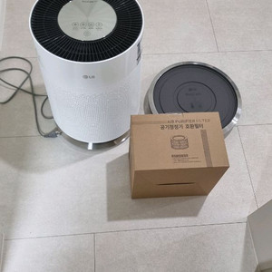 LG퓨리케어 공기청정기 판매 호환필터 새거와 무빙휠 포함