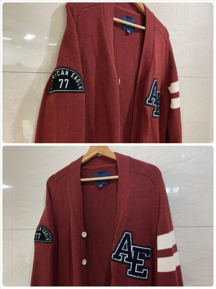 아메리칸 이글 / 프레피룩 가디건, 남성 가디건 / 100--2