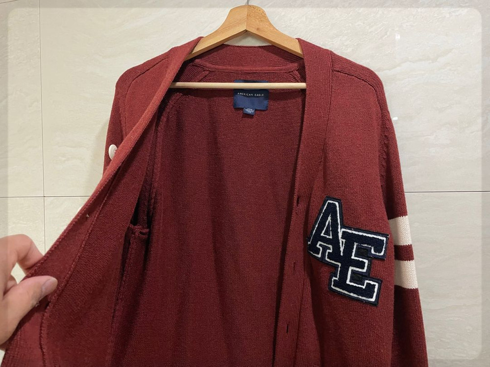 아메리칸 이글 / 프레피룩 가디건, 남성 가디건 / 100--5