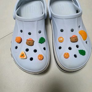 택포)크록스바야밴드250+새상품 지비츠포함