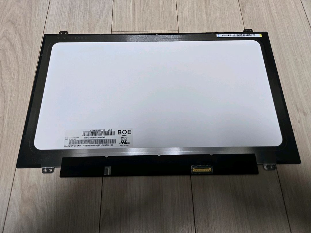 레노버 씽크패드 LCD 터치 패널 정품 + eDP케이블--1