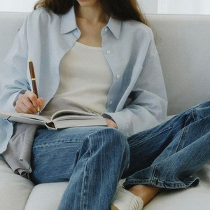 플랙 플랙진 블리치 플레어 데님팬츠 M63 미드블루 PJTH5LCM635MI1 26 이미지