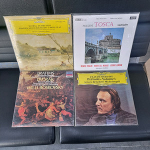 (미개봉 클래식 LP)드보르작,푸치니,브람스 등 10장.