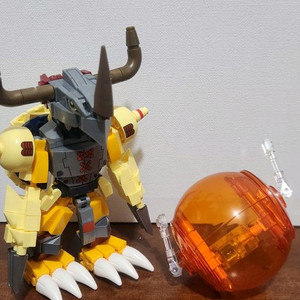 레고호환 디지몬 워그레이몬 가조립