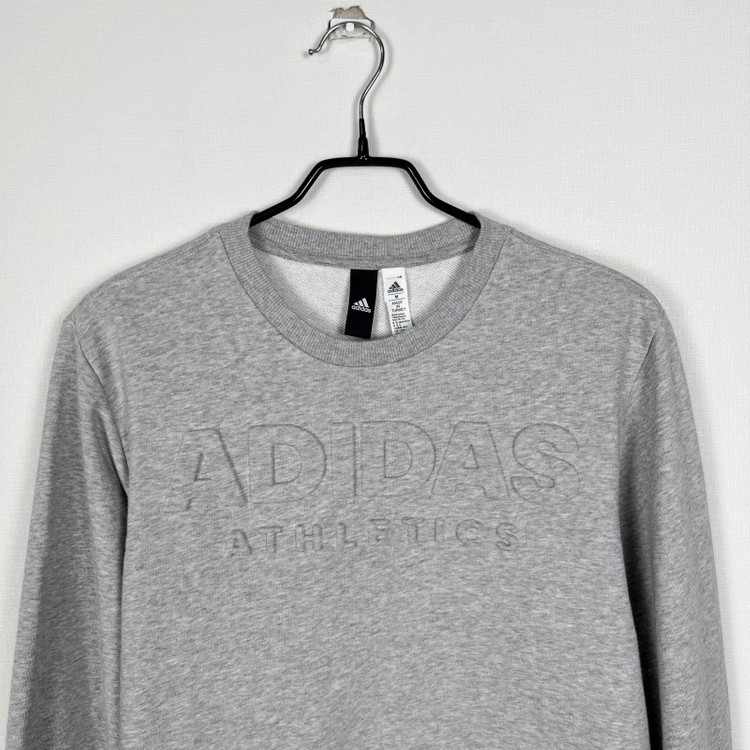 아디다스/입체 로고 맨투맨 긴팔 티 티셔츠 M 95/라덴 이미지