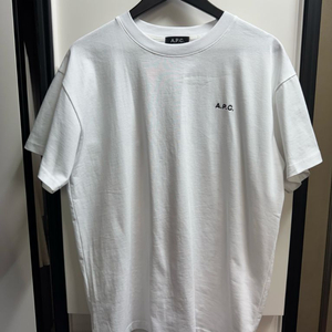 아페쎄 반팔티 남성 (화이트,블랙) 이미지