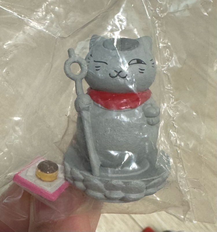 나츠메 우인장 냥코센세 고양이 가챠 피규어 이미지