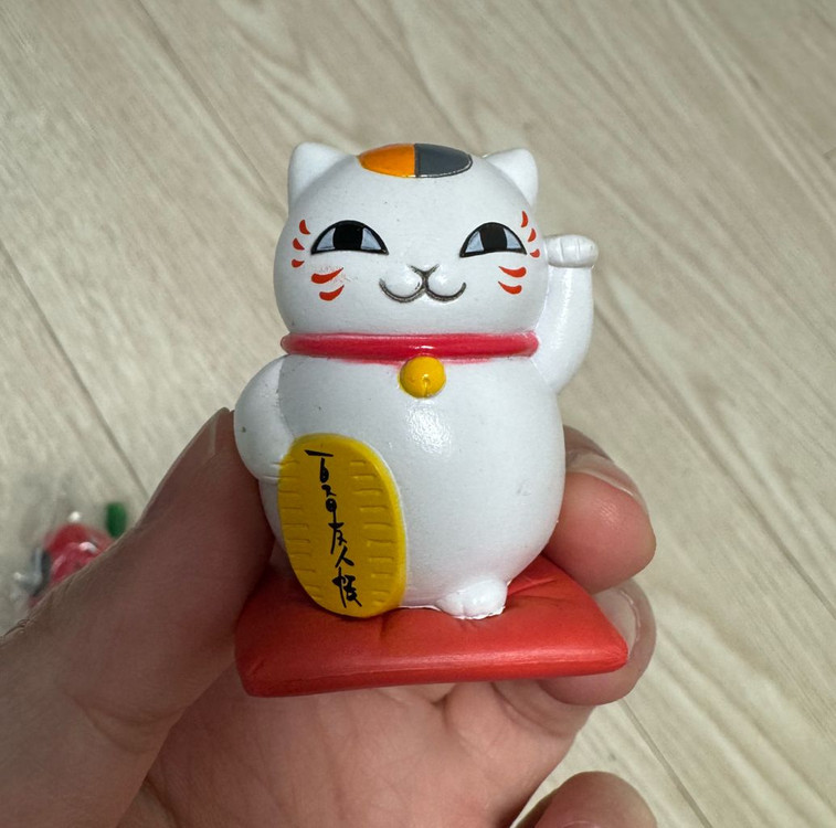 나츠메 우인장 냥코센세 고양이 가챠 피규어 이미지