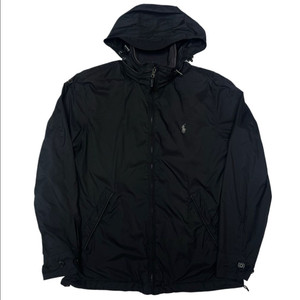 폴로 랄프로렌 블랙후드바람막이 S 이미지