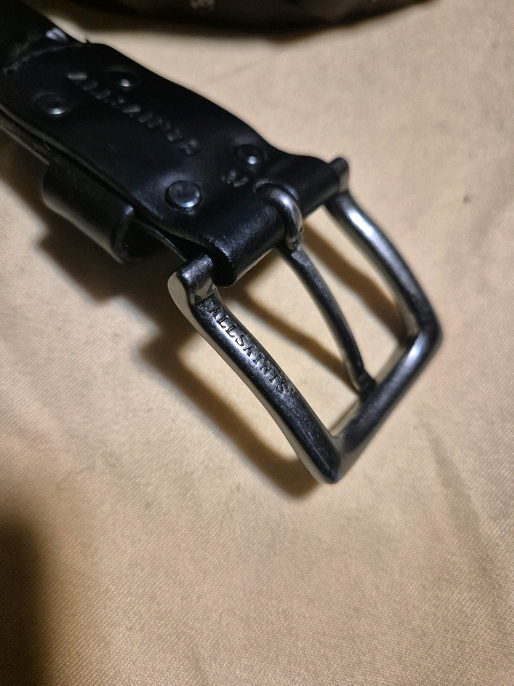 (정품) 올세인ㅊㄷ 가죽 위빙벨트 폴로 라이더--4