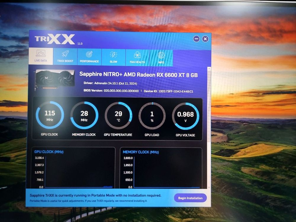RX 6600xt sapphire nitro 이미지