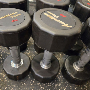 아메리칸 피트니스덤벨 세트 이미지