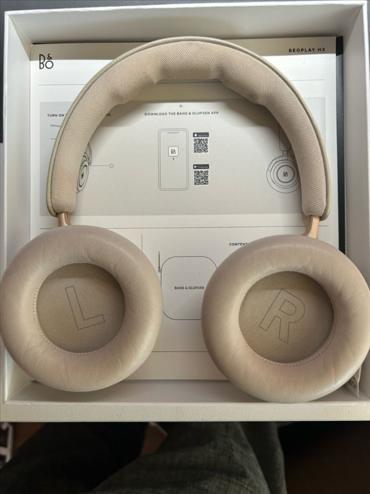 뱅앤올룹슨 B&O HX Gold Tone 프리미엄 무선 헤드폰--4