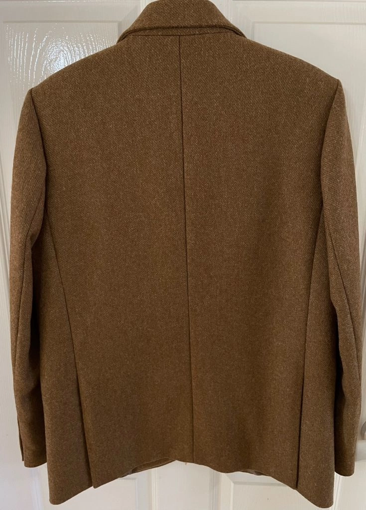 hacer 아쎄르 콜린자켓 베이지S 새상품 colin jacket(Fabric by MOON) 아브라함문자켓 문달 이미지
