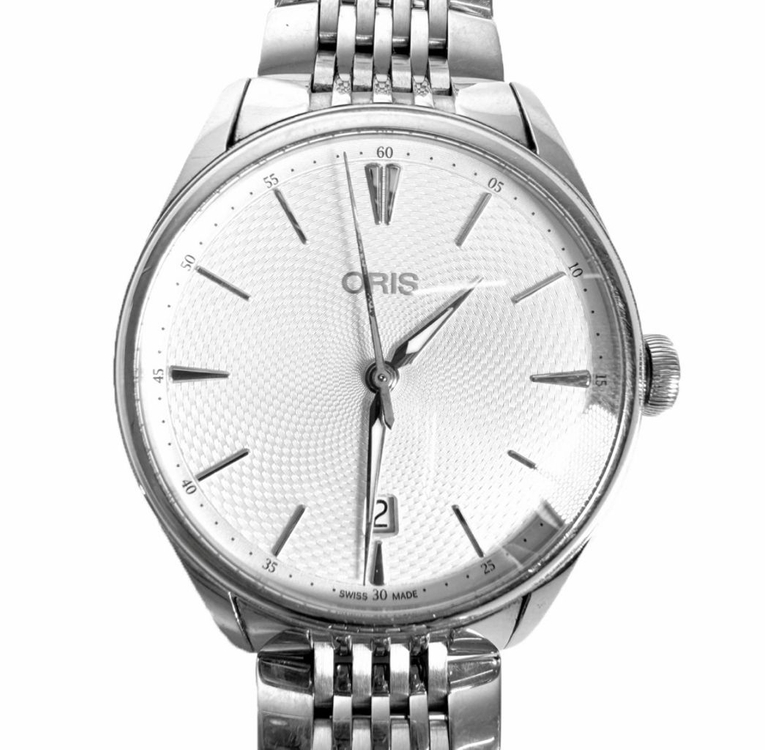 [40mm] 오리스 아뜰리에 데이트 클래식 시계 733 7721 4051 이미지