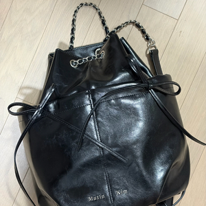 마뗑킴 드로우스트링 백팩 새상품