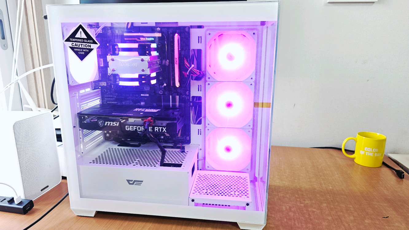 컴퓨터 게임 용 본체 MSI RTX 3060 12기가 팝니다--6