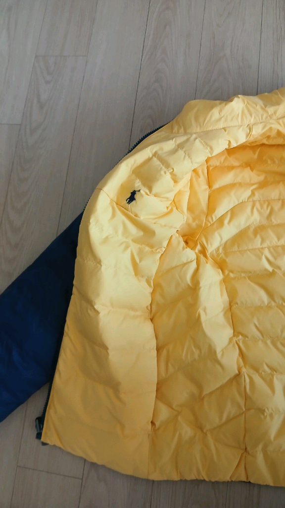 [정품새상품]랄프로렌키즈 리버시블 패딩L(14-16)여성55가능 이미지