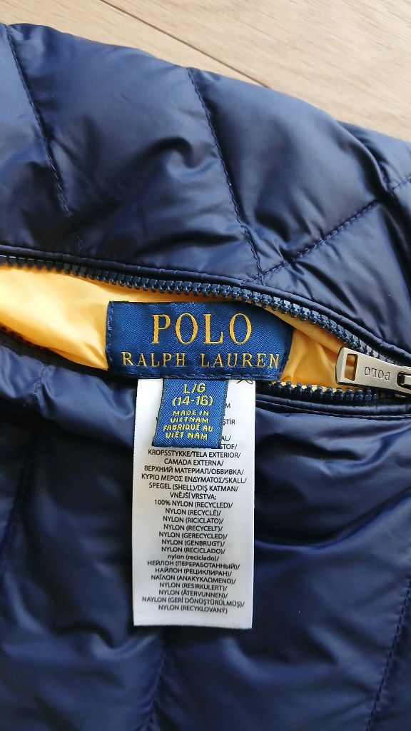 [정품새상품]랄프로렌키즈 리버시블 패딩L(14-16)여성55가능 이미지