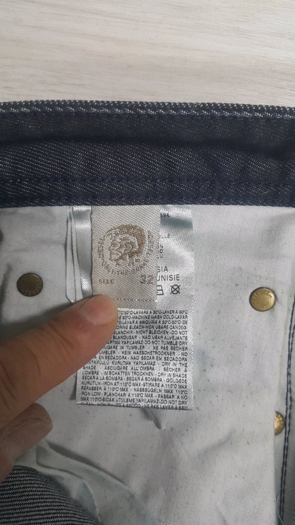 [정품] 디젤(해외판) BRADDOM 34실측(No.48)드라이완료!--5