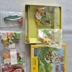 단종 보드게임 하바 동물피라미드 동물쌓기