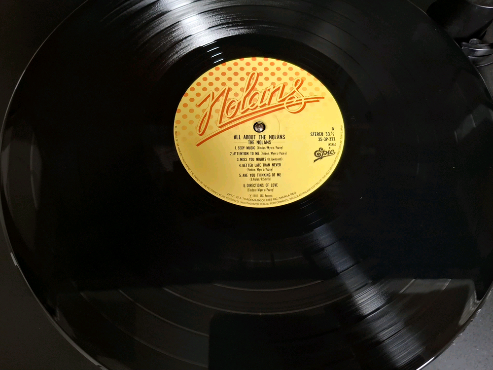 <2 LP> 놀란스 The Nolans 베스트 엘피--4