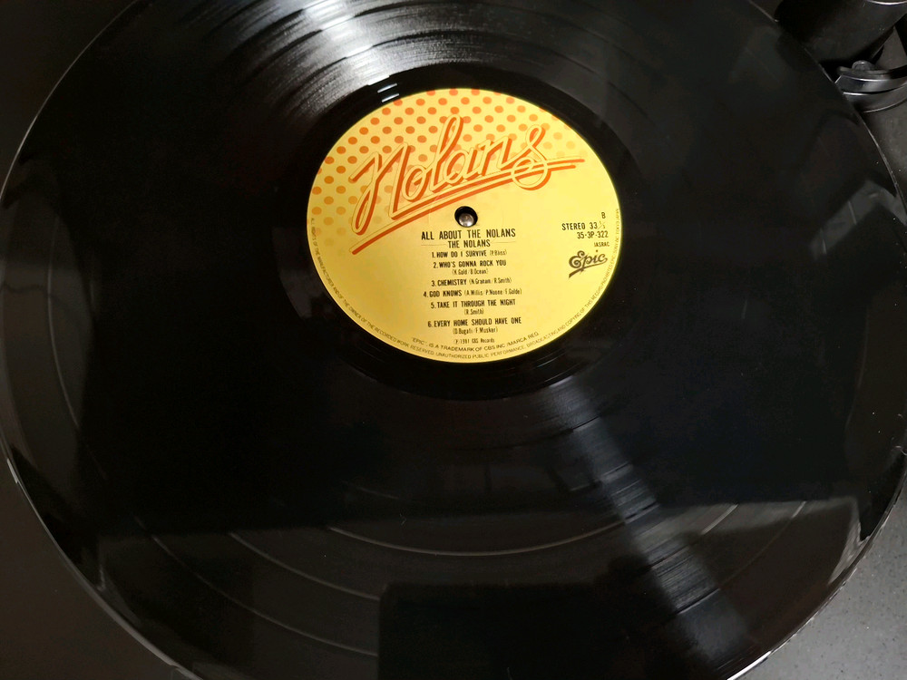 <2 LP> 놀란스 The Nolans 베스트 엘피--5