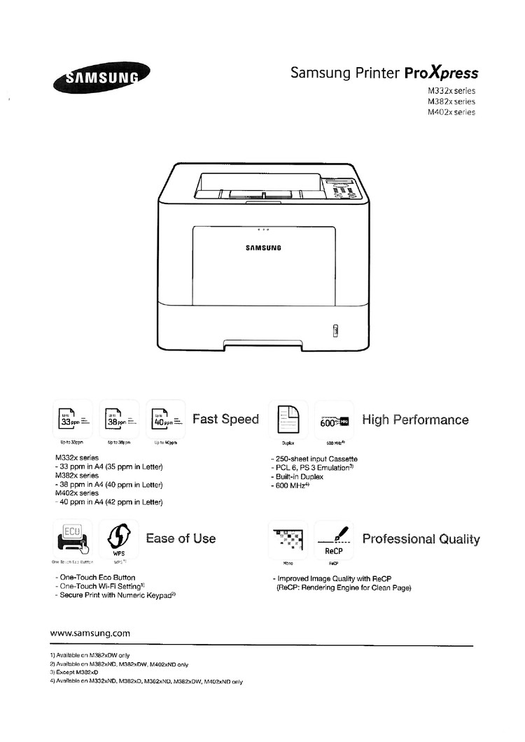삼성 레이저 양면 프린터 SL-M3320ND_9700[현금영수증(지출증빙) 발행 가능]--4