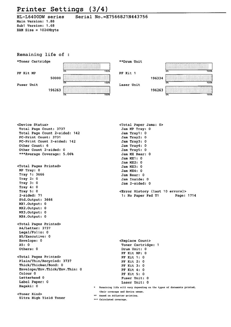 브라더 고성능 무선 레이저 양면 프린터 HL-L6400DW_3800[현금영수증(지출증빙) 발행 가능]--6