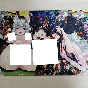 (R-18) tcg용 플레이매트 동방 프로젝트 (장패드) 이미지