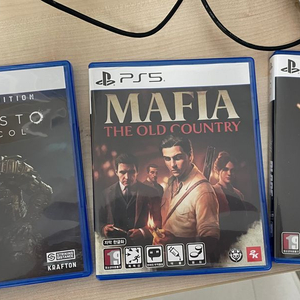 PS5 게임 3종 일괄: 마피아, 스텔라 블레이드, 칼리스토 프로토콜
