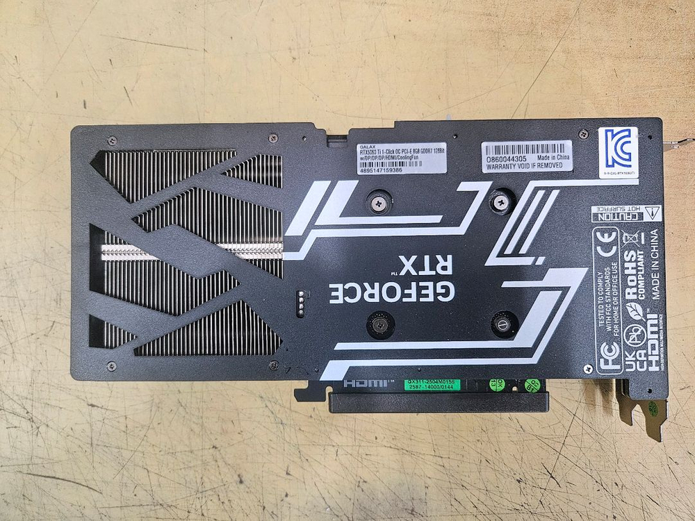 갤럭시 RTX5060Ti 8G 그래픽카드 팝니다 이미지