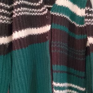 MARNI 마르니 스트라이프 울 가디건