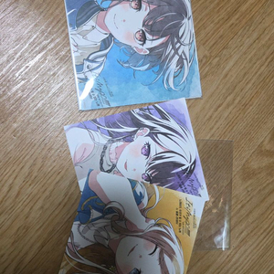 뱅드림 마이고 극장판 색지 특전 소요토모타키 일괄 이미지