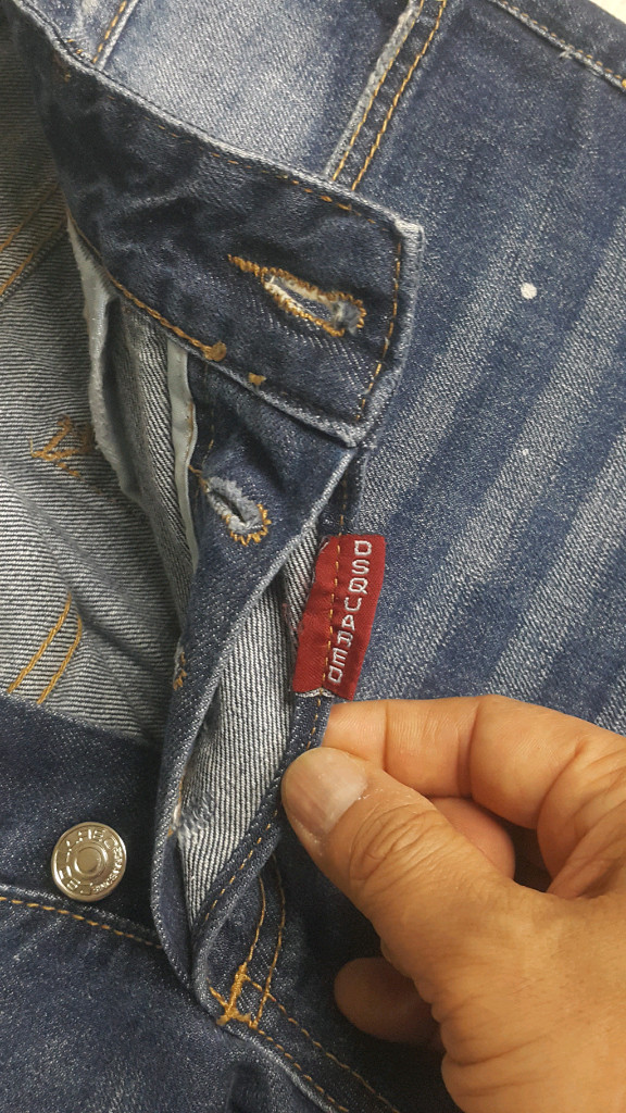 디스퀘어드2 실버스틸탭 이태리진 35인치(No.97)드라이완료!--4