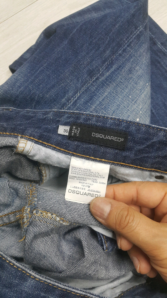 디스퀘어드2 실버스틸탭 이태리진 35인치(No.97)드라이완료!--6