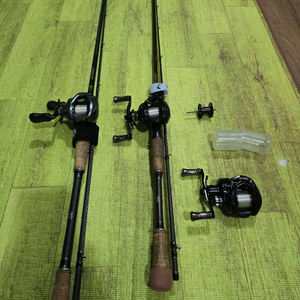 배스낚시 우라노로드682MH,올터레인3 6점,올터레인3 7점,시마노 큐라도DC 6점 이미지