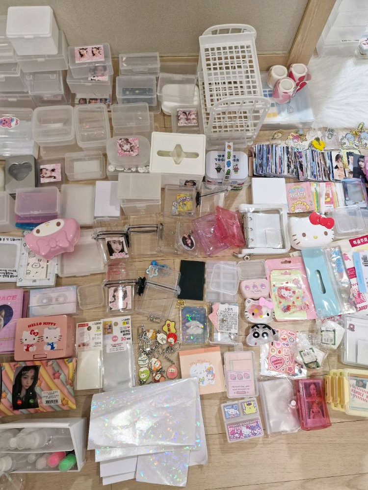 뉴진스 아이브 탈덕. 포카 포토카드 포장용품 포장용기 포장계 내놓습니다 이미지