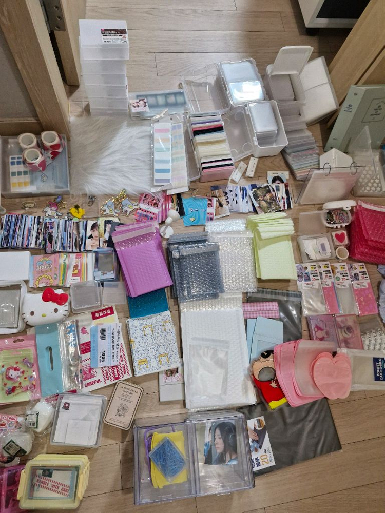 뉴진스 아이브 탈덕. 포카 포토카드 포장용품 포장용기 포장계 내놓습니다 이미지