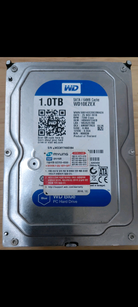 hdd 3tb (2tb+1tb) ssd+usb케이블 pc 데스크탑 노트북 하드디스크 사타 sata 방식--1