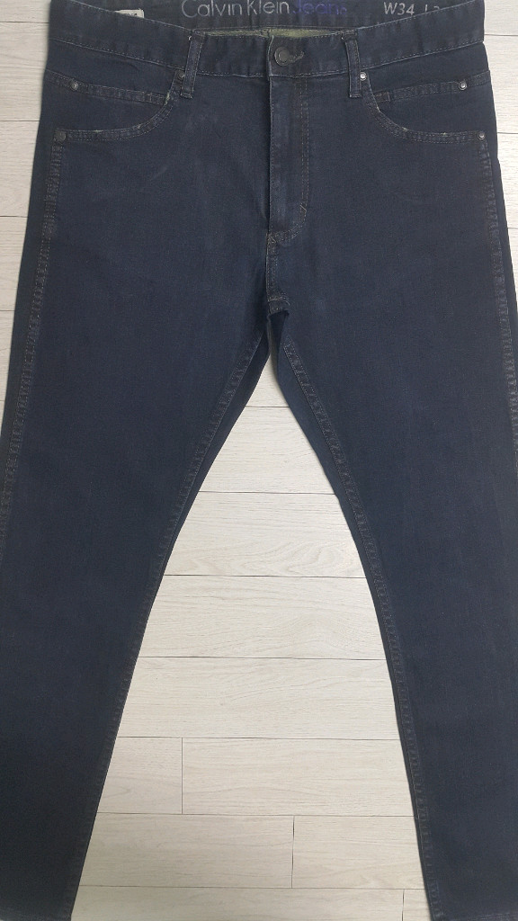 캘빈클라인(사방스판) 수입청바지 34인치(No.10)S급! 드라이완료!--0