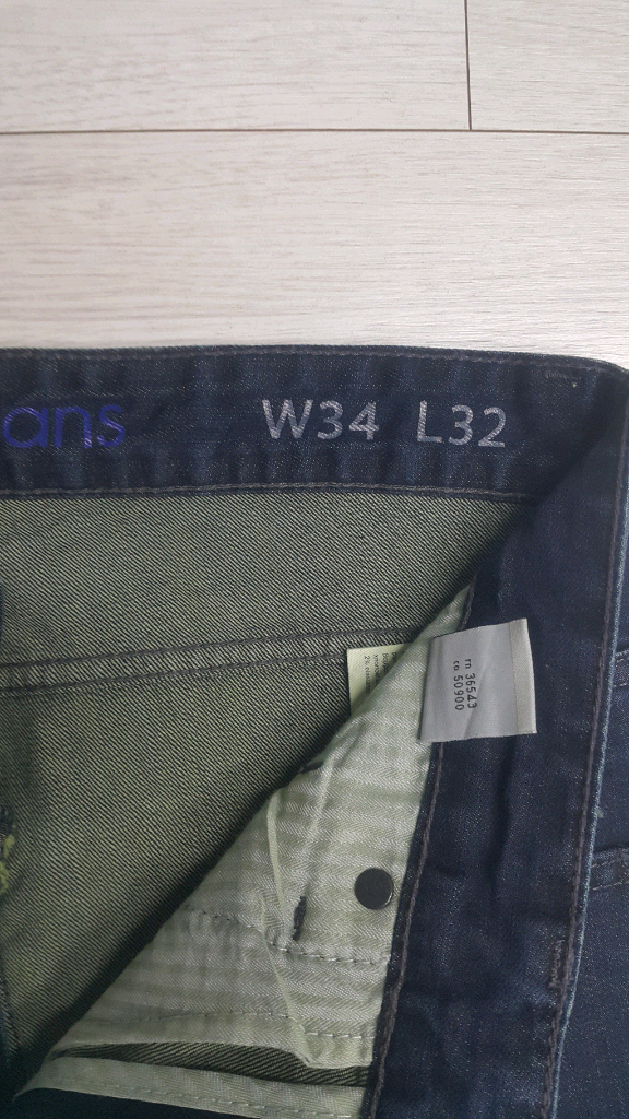 캘빈클라인(사방스판) 수입청바지 34인치(No.10)S급! 드라이완료!--4