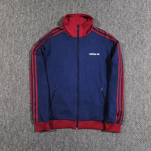 105 아디다스 베켄바우어 네이비 버건디 트랙탑 져지 이미지