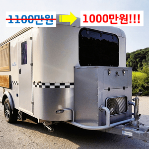 블루밴 미니 팝업 카라반 / 1100만원 => 1000만원 / 눈물의 가격인하!! 소형 견인면허X 사계절 캠핑 이미지