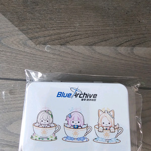 블루아카이브 티파티 찻잔 1구 거치대