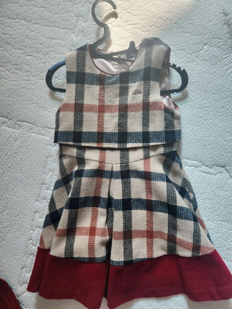 닥스 코트 원피스 세트 이미지