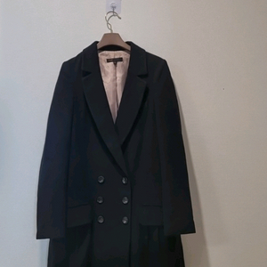 마쥬 maje 울 캐시미어 더블 코트